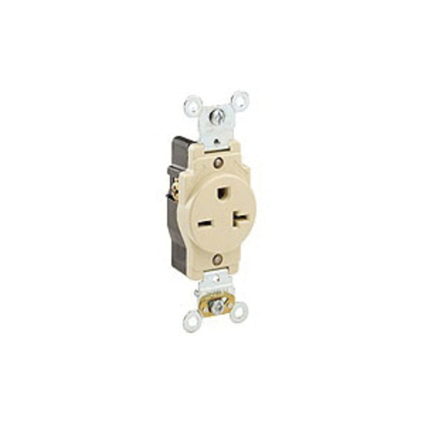 Leviton Electrical Receptacles 6-20R Single Ind Grd Iv 5461-I